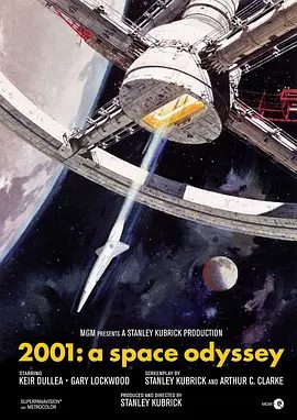 《2001太空漫游》电影海报