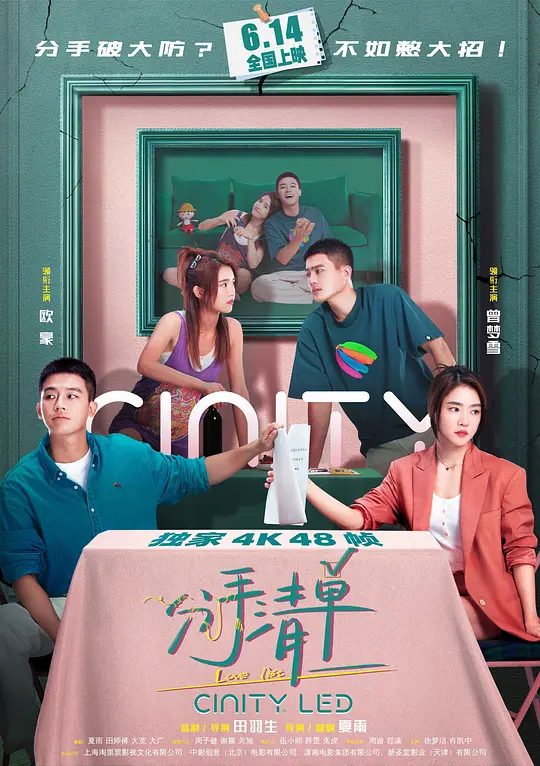 电影《一份迟来的分手清单》海报